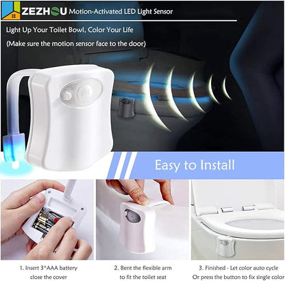 Toilet Night Light Motion Sensor - Image 4