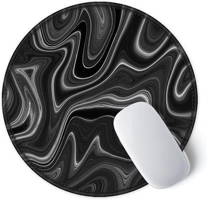 ITNRSIIET Round Mouse Pad with Stitched Edge Premium-Textured Waterproof - Image 2