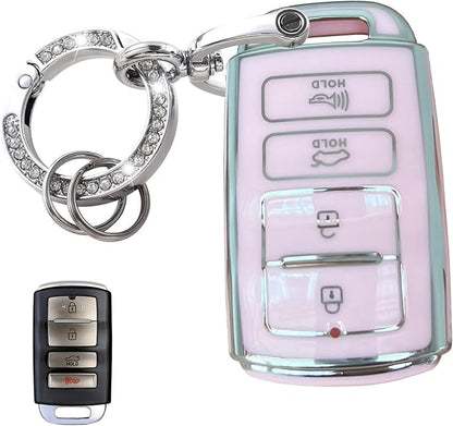 Keyless Entry Systems Key for Kia Key Fob Cover Shell by WENHENI
