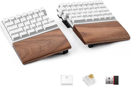 Wireless Ergonomic Split Mechanical Keyboard by NocFree