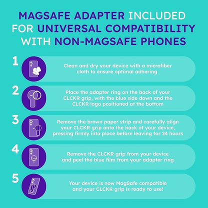 CLCKR for MagSafe Phone Grip for MagSafe Kickstand Compatible - Image 6