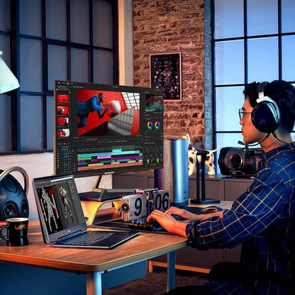 SANSUI 24 inch Monitor, IPS Display FHD Computer Monitor, 100Hz Monitor VESA - Image 9