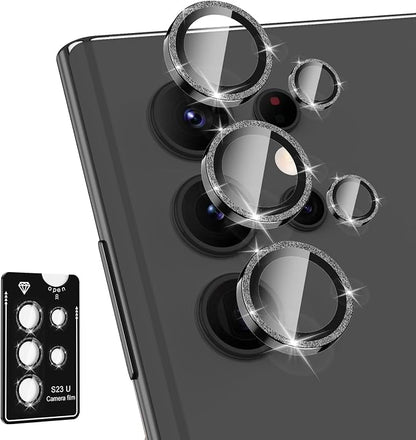 for Samsung Galaxy S22 Ultra Camera Lens Protector, Individual Metal Ring by Btscase