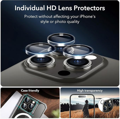 ESR 3+2 Pack for iPhone 15 Pro Screen Protector, Full Coverage Ultra-tough - Image 4