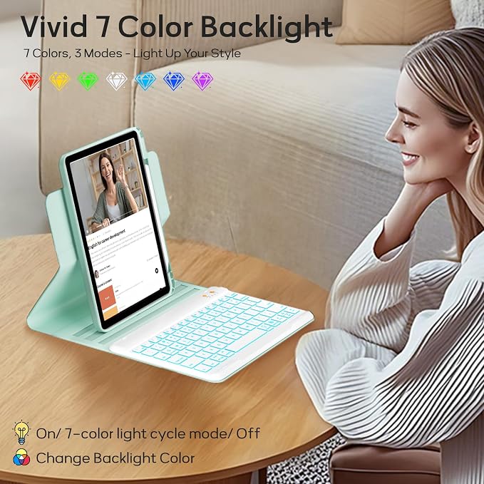 BLUTLOTUS for iPad 11th 10th Generation Case - Image 6