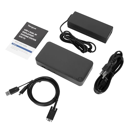 Targus Dual Monitor Universal USB-C DV4K DP Docking Station - Image 4