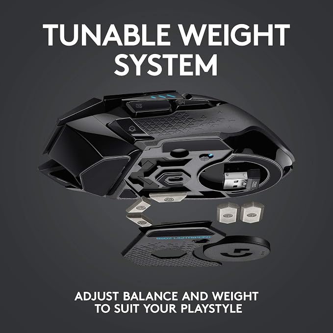 Logitech G502 Lightspeed Wireless Gaming Mouse - Image 7
