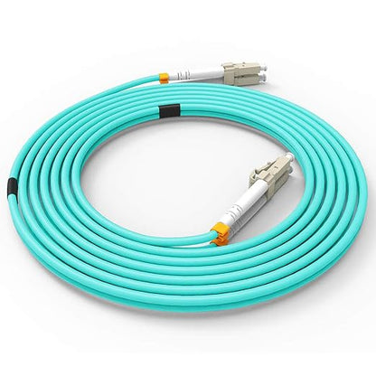 LC to LC Fiber Patch Cable, 10G 40G OM3 Optical Patch Cable Multimode Fiber - Image 2