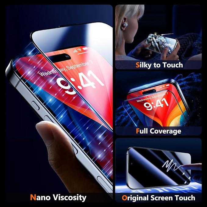 UniqueMe for iPhone 15 Pro Screen Protector - Image 7