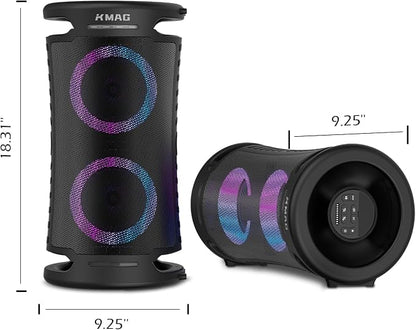 Large Bluetooth Speaker, 260W Peak Powerful Loud Sound - Image 9