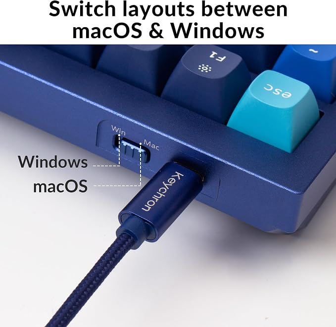 Keychron Q5 Wired Custom Mechanical Keyboard Knob Version, 96% Layout QMK/VIA - Image 6