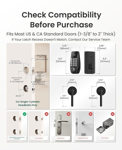 DESLOC C100 Keyless Entry Door Lock - Image 7