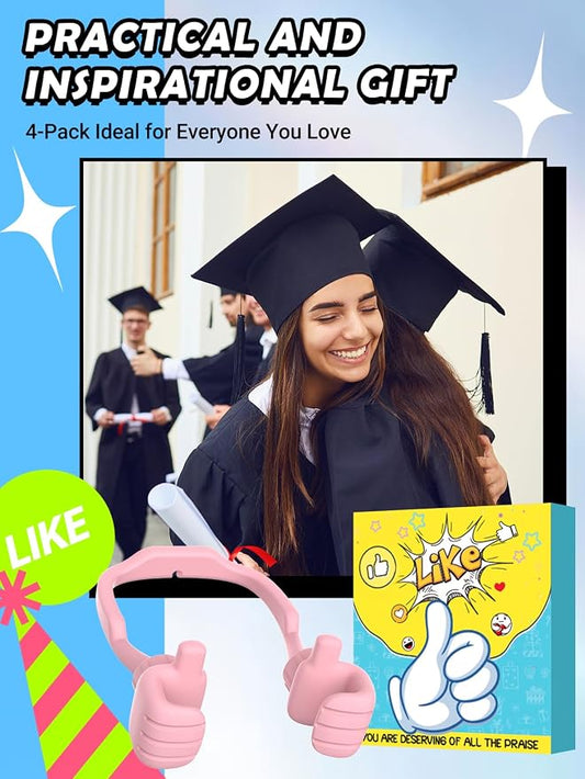 Dad Gifts for Fathers Day from Daughter Son Cell Phone Stand: 4 Pack UPGRADE - Image 2