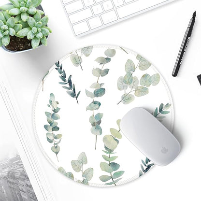 ITNRSIIET Round Mouse Pad with Stitched Edge Premium-Textured Waterproof - Image 7