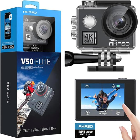 AKASO V50 Elite 4K60fps Action Camera by AKASO