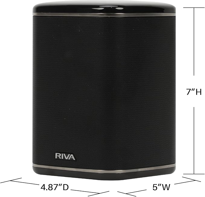 RIVA Upgraded Arena Wi-Fi Bluetooth Hi-Fi Speaker, 6 Drivers, Supports Airplay 2 - Image 6