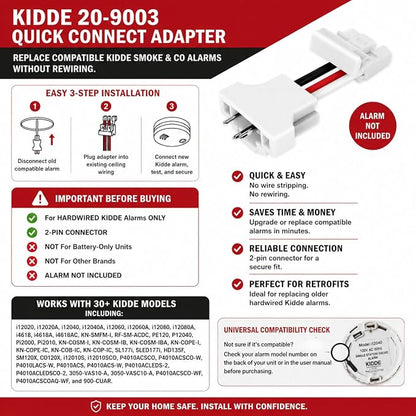 Kiddes' 20-9003 Quick Connect Adapter Plug - Image 2