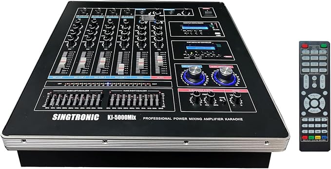 Singtronic KJ-5000Mix Professional Karaoke Console Mixer | HDMI ARC, USB by SINGTRONICINC