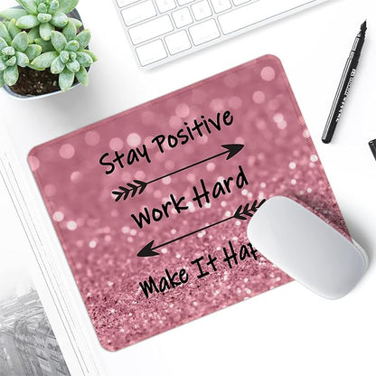 ITNRSIIET Mouse Pad with Stitched Edge Premium Textured Smooth Precise - Image 6