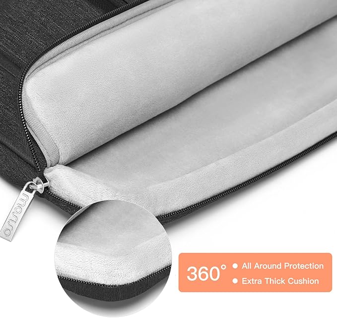 MOSISO 360 Protective Laptop Case 13.3 inch, 13-13.3 inch Laptop Sleeve - Image 3