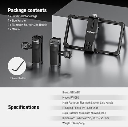 NEEWER Universal Phone Cage Video Rig - Image 8