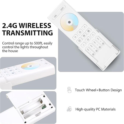 4-Zone 2.4G Wireless RF Remote Control, 99ft 360 Control, 4 Channel Group - Image 5