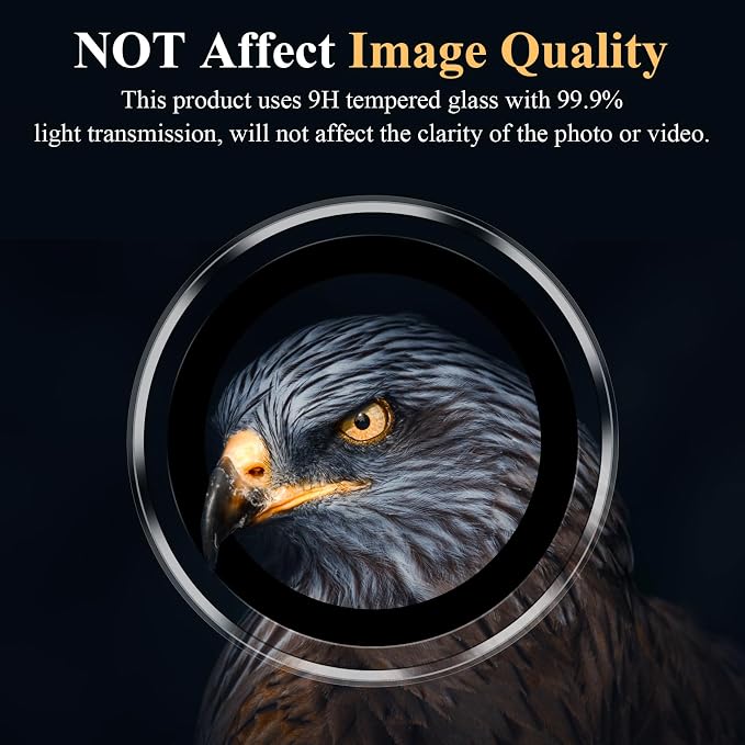 YWXTW Camera Lens Protector for Samsung Galaxy S24 / S23 / S23 Plus, 9H - Image 5