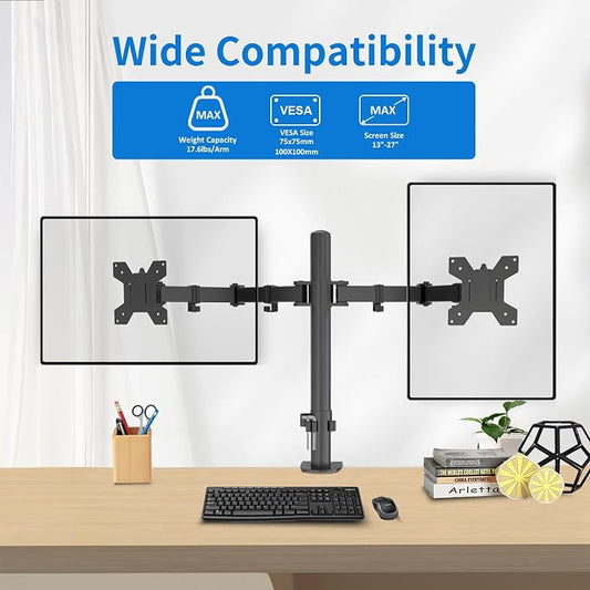 H&C Dual Monitor Mount, Monitor Arm - Image 2