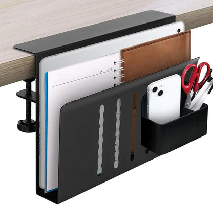 Desk Side Storage – Heavy-Duty Steel Laptop Holder Desk Attachment by JollyDesk