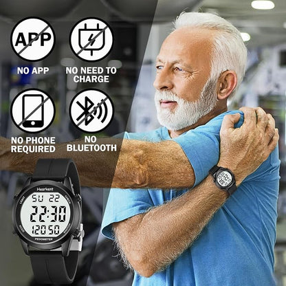 Pedometer Watch for Walking for Senior No App Required - Image 3