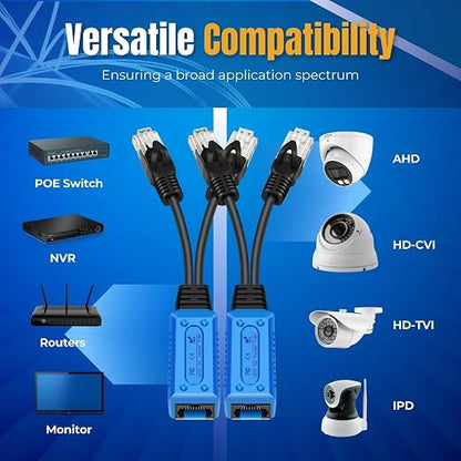 TNP RJ45 Ethernet Cable Combiner/Splitter Kit - Image 4
