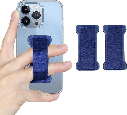 Phone Grip Holder for Hand, Universal Finger Strap Phone Holder, Finger Selfie by WUOJI