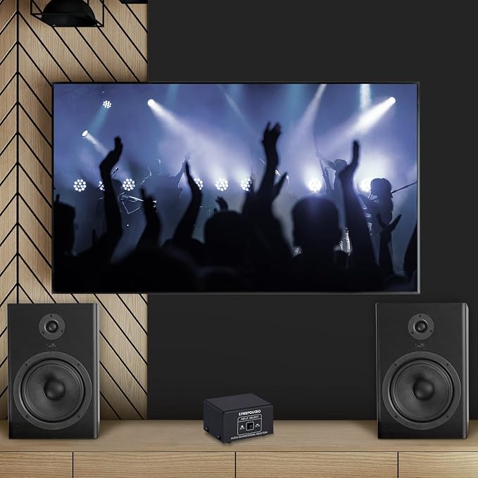 Audio Switcher 3.5mm 2 in 1 Out/1 in 2 Out A/B Switch Stereo Audio Splitter Box - Image 9