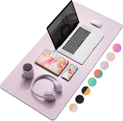 YSAGi Desk Mat, Desk Pad, 35.4" x 17" Laptop Leather Desk Pad Protector by YSAGi