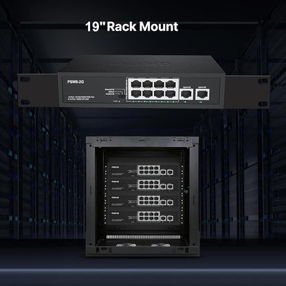 8 Port Full Gigabit PoE+ Switch - Image 7