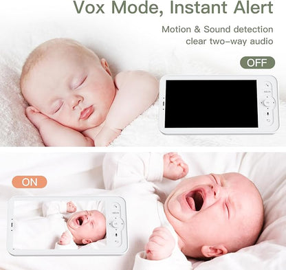 ARENTI 5-Inch Wireless Baby Monitor Display, Parent Unit - Image 5