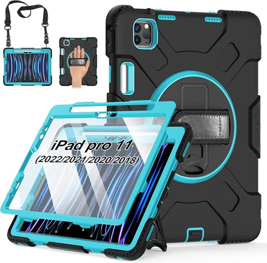 Case for iPad Pro 11 Inch 2022/2021/ 2020/2018: Silicone Cover for iPad 11 Inch by MiesherkSTOCK
