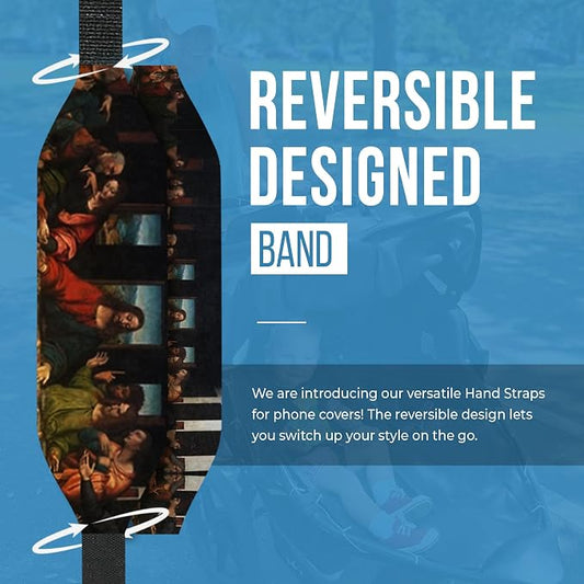 Customizable Universal Phone Grip Strap | Reversible Phone Hand Strap - Image 2