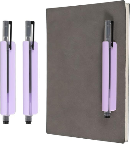 PATIKIL 2 Pcs Adhesive Pencil Holders, 105mm Long Universal Pencil Clip by PATIKIL
