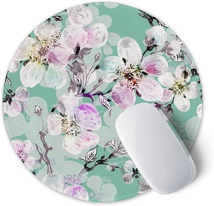 ITNRSIIET Round Mouse Pad with Stitched Edge Premium-Textured Waterproof - Image 2