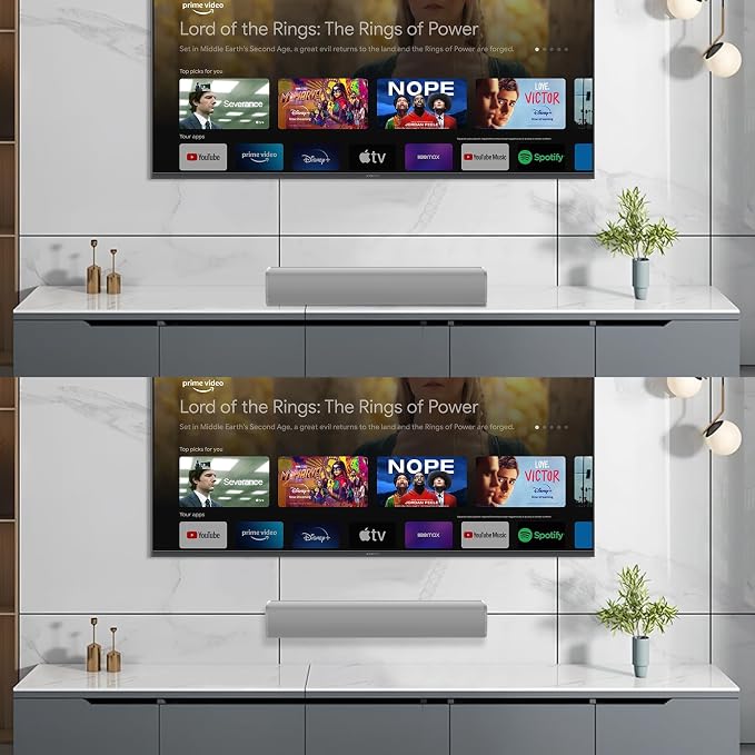 MZEIBO Sound Bar for TV, Soundbars Smart Portable Wireless Sound System - Image 4