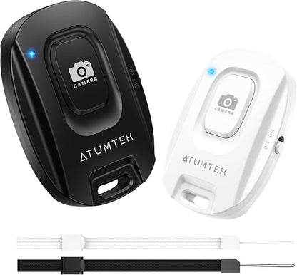 ATUMTEK Camera Remote Shutter for iPhone and Android Smartphones, Wireless by ATUMTEK