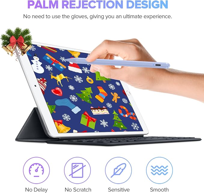 Stylus Pen for iPad 6th-11th Generation-2X Fast Charge Active Pencil Compatible - Image 3
