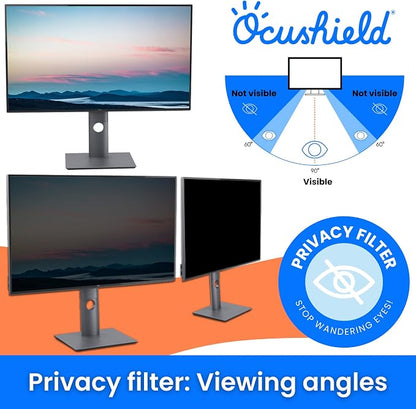 Ocushield 24” Premium Anti Blue Light Screen Protector - Image 5