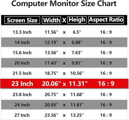 Computer Privacy Screen Protector 23 Inch - Image 3