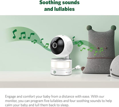 LeapFrog LF915-2HD Baby Monitor, 2 Cameras, 5” 720p Screen, 360° Pan-Tilt-Zoom - Image 14