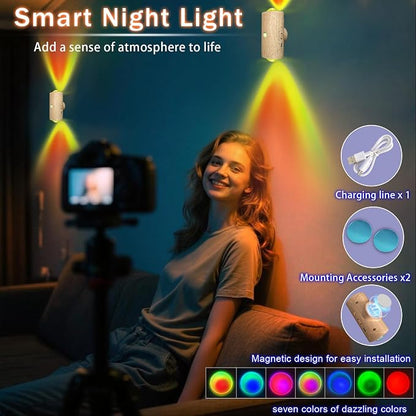 LED Wireless Wall Sconce with 7 Colors Changing, Motion Sensor Light Indoor - Image 6