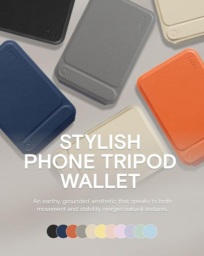 MOFT Phone Tripod Wallet for iPhone, Mulit-Angles, Portable Phone Stand - Image 7
