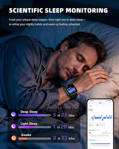 Smart Watch for Women Men, Fitness and Sleep Trackers - Image 7