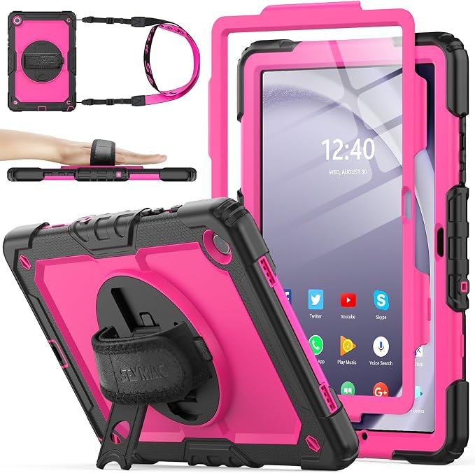 SEYMAC stock Case for Samsung Galaxy Tab A9+ Plus 11'', Full-Body Drop by SEYMACstock